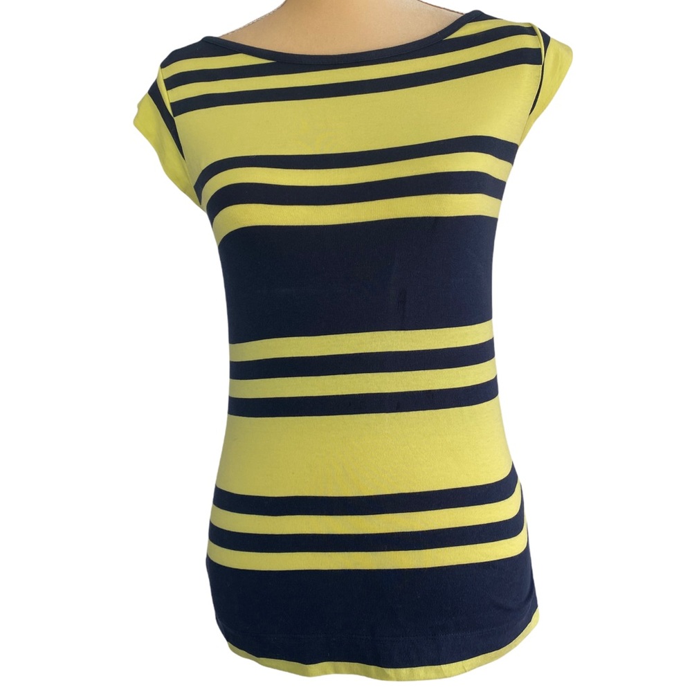FRENCH CONNECTION Women’s Striped BodyCon Top Size: L